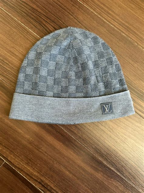 louis vuitton beanie box|Louis Vuitton monogram beanie.